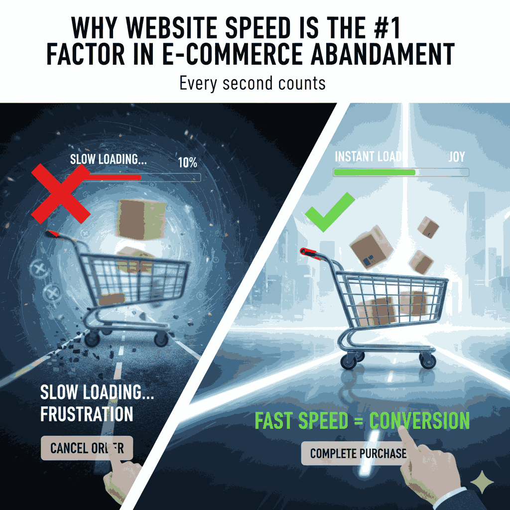 Why Website Speed is the #1 Factor in E-commerce Abandonment.